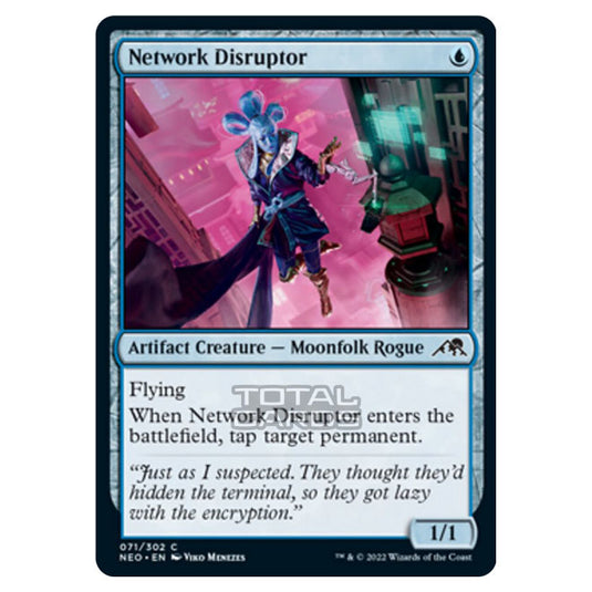 Magic The Gathering - Kamigawa - Neon Dynasty - Network Disruptor - 71/302