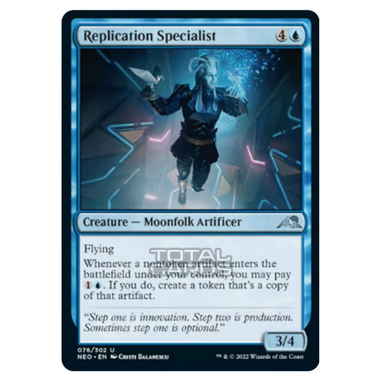 Magic The Gathering - Kamigawa - Neon Dynasty - Replication Specialist - 76/302