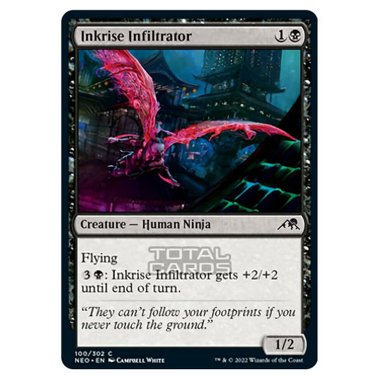 Magic The Gathering - Kamigawa - Neon Dynasty - Inkrise Infiltrator - 100/302