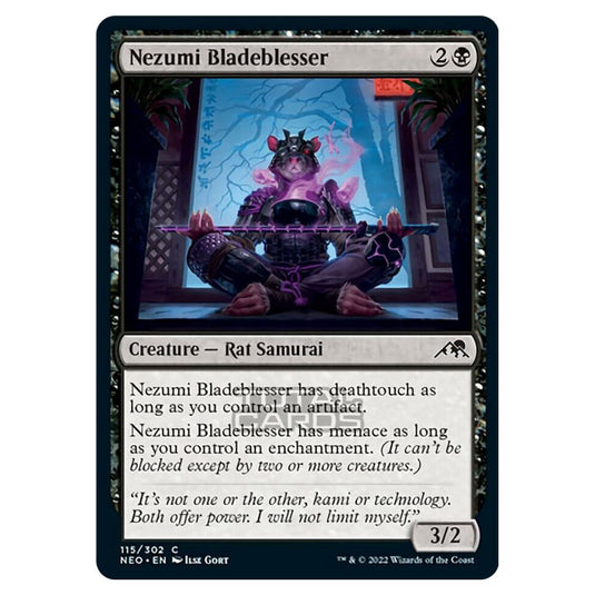 Magic The Gathering - Kamigawa - Neon Dynasty - Nezumi Bladeblesser - 115/302