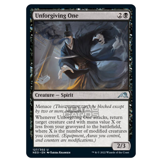 Magic The Gathering - Kamigawa - Neon Dynasty - Unforgiving One - 127/302