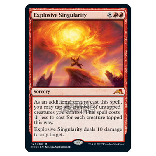 Magic The Gathering - Kamigawa - Neon Dynasty - Explosive Singularity - 140/302