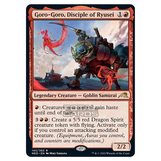 Magic The Gathering - Kamigawa - Neon Dynasty - Goro-Goro, Disciple of Ryusei - 145/302