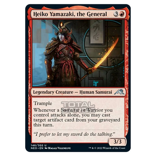 Magic The Gathering - Kamigawa - Neon Dynasty - Heiko Yamazaki, the General - 146/302