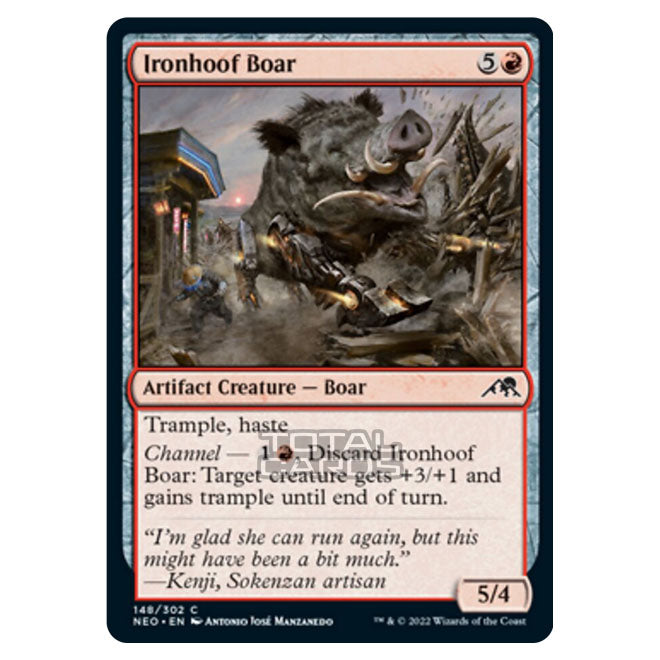 Magic The Gathering - Kamigawa - Neon Dynasty - Ironhoof Boar