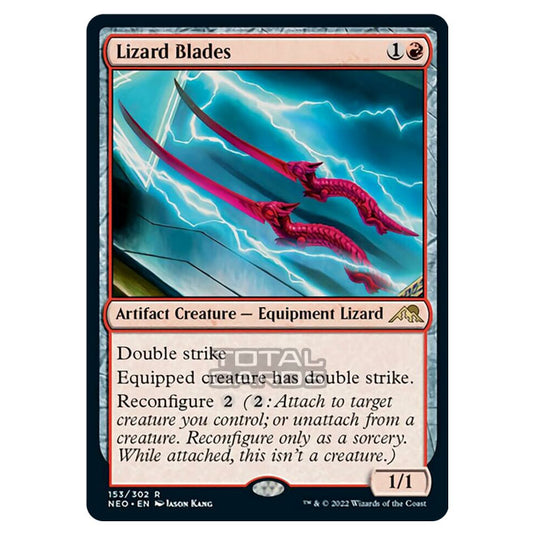 Magic The Gathering - Kamigawa - Neon Dynasty - Lizard Blades - 153/302