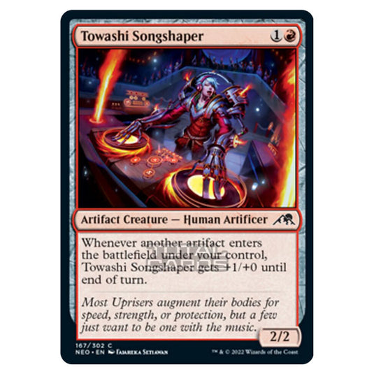 Magic The Gathering - Kamigawa - Neon Dynasty - Towashi Songshaper - 167/302