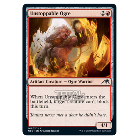 Magic The Gathering - Kamigawa - Neon Dynasty - Unstoppable Ogre - 169/302