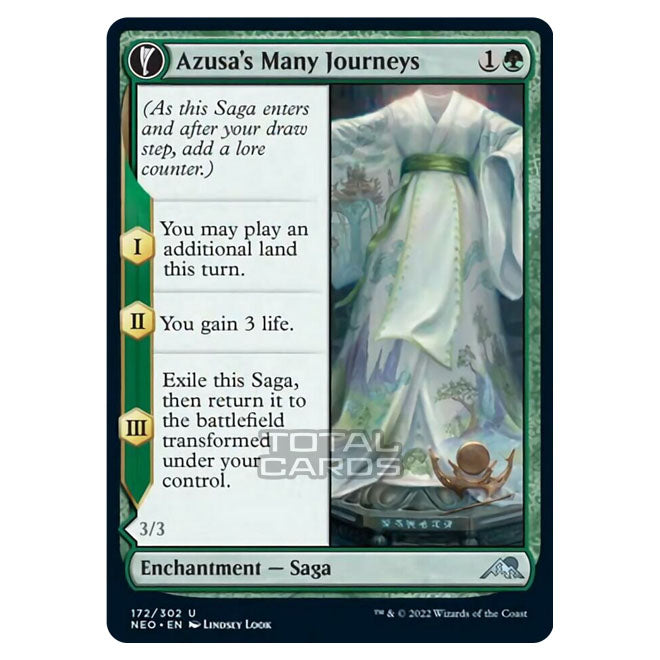 Magic The Gathering - Kamigawa - Neon Dynasty - Azusa's Many Journeys