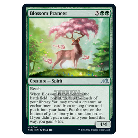 Magic The Gathering - Kamigawa - Neon Dynasty - Blossom Prancer - 175/302