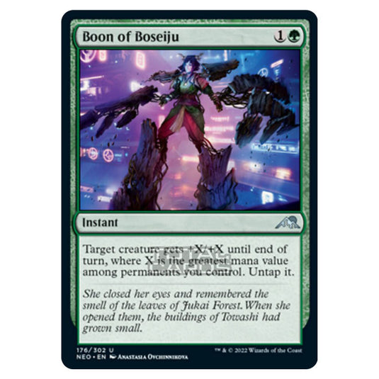 Magic The Gathering - Kamigawa - Neon Dynasty - Boon of Boseiju - 176/302