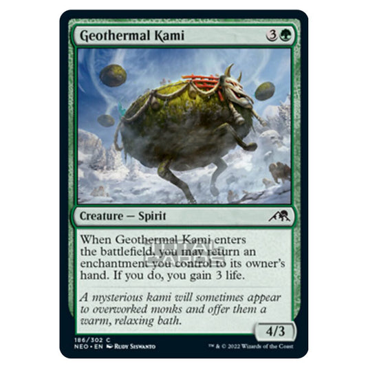 Magic The Gathering - Kamigawa - Neon Dynasty - Geothermal Kami - 186/302