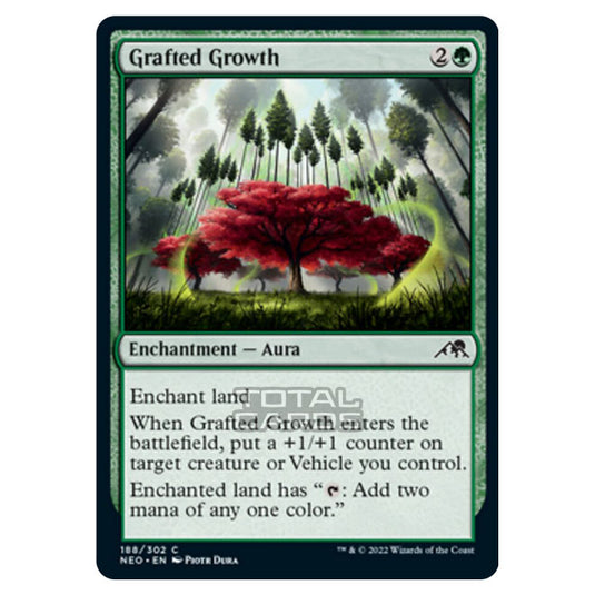 Magic The Gathering - Kamigawa - Neon Dynasty - Grafted Growth - 188/302