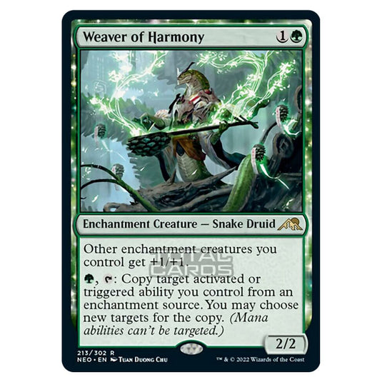 Magic The Gathering - Kamigawa - Neon Dynasty - Weaver of Harmony - 213/302