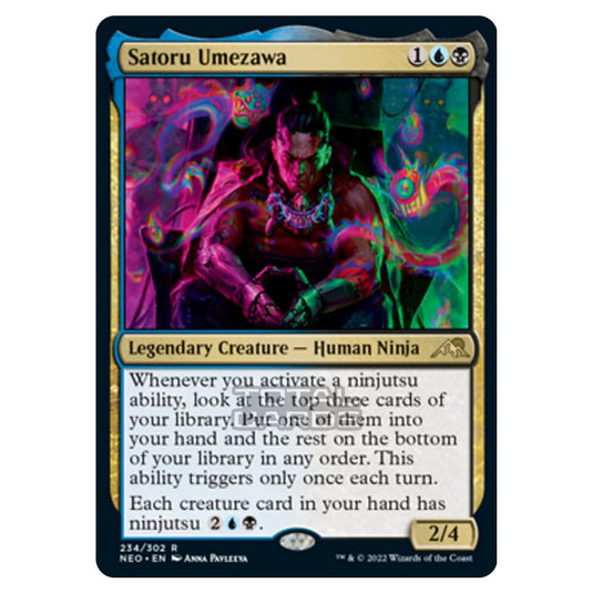 Magic The Gathering - Kamigawa - Neon Dynasty - Satoru Umezawa - 234/302