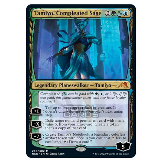 Magic The Gathering - Kamigawa - Neon Dynasty - Tamiyo, Compleated Sage - 238/302