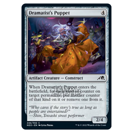 Magic The Gathering - Kamigawa - Neon Dynasty - Dramatist's Puppet - 244/302