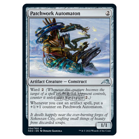 Magic The Gathering - Kamigawa - Neon Dynasty - Patchwork Automaton - 254/302