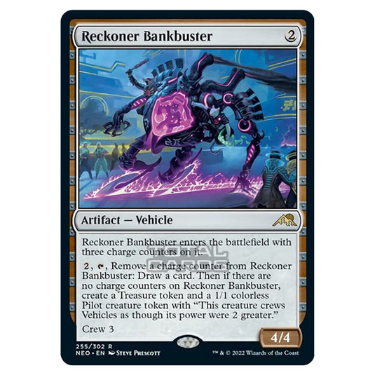 Magic The Gathering - Kamigawa - Neon Dynasty - Reckoner Bankbuster - 255/302