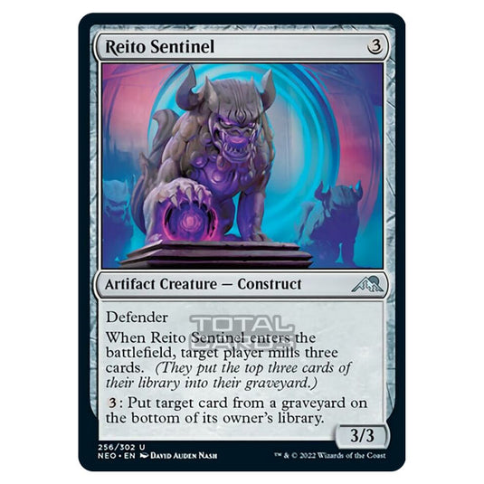 Magic The Gathering - Kamigawa - Neon Dynasty - Reito Sentinel - 256/302