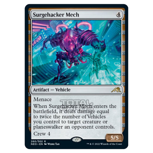 Magic The Gathering - Kamigawa - Neon Dynasty - Surgehacker Mech - 260/302