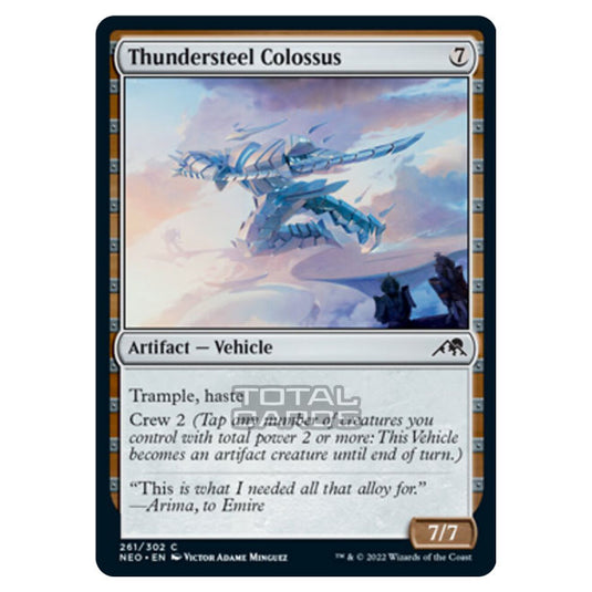 Magic The Gathering - Kamigawa - Neon Dynasty - Thundersteel Colossus - 261/302