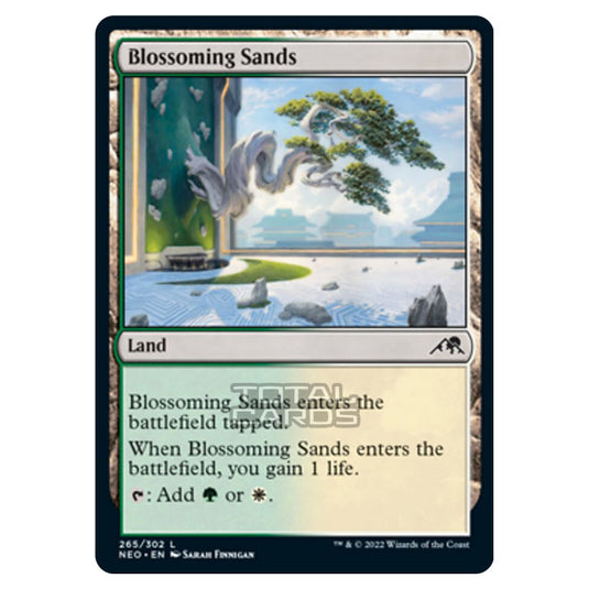 Magic The Gathering - Kamigawa - Neon Dynasty - Blossoming Sands - 265/302