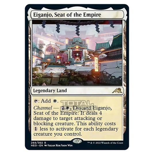 Magic The Gathering - Kamigawa - Neon Dynasty - Eiganjo, Seat of the Empire - 268/302