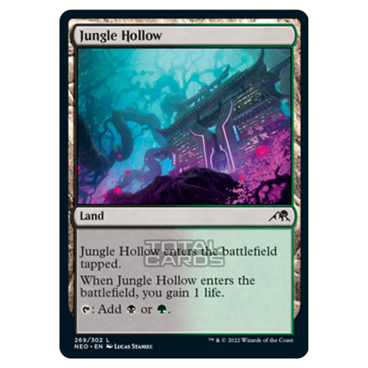 Magic The Gathering - Kamigawa - Neon Dynasty - Jungle Hollow - 269/302