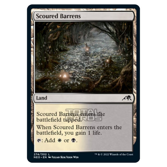 Magic The Gathering - Kamigawa - Neon Dynasty - Scoured Barrens - 274/302