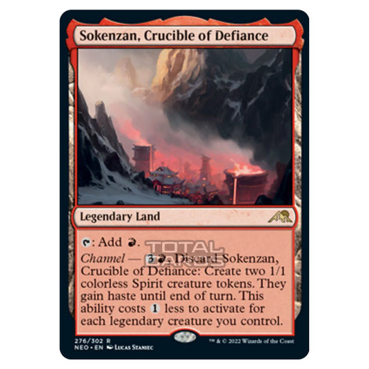 Magic The Gathering - Kamigawa - Neon Dynasty - Sokenzan, Crucible of Defiance - 276/302