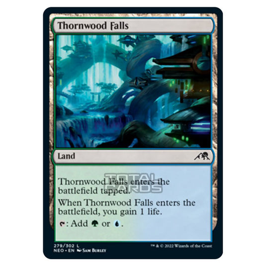 Magic The Gathering - Kamigawa - Neon Dynasty - Thornwood Falls - 279/302