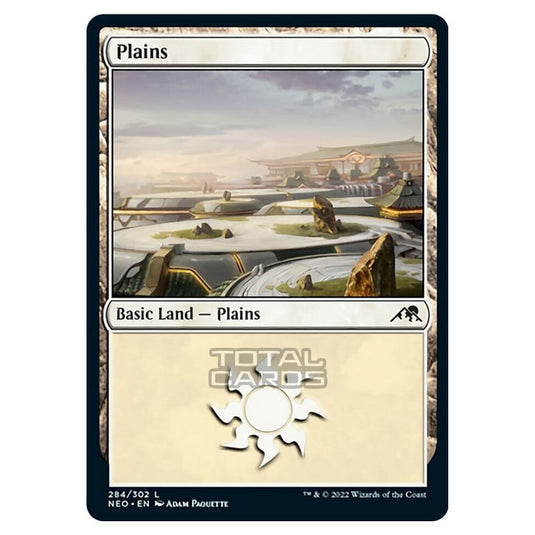 Magic The Gathering - Kamigawa - Neon Dynasty - Plains - 284/302