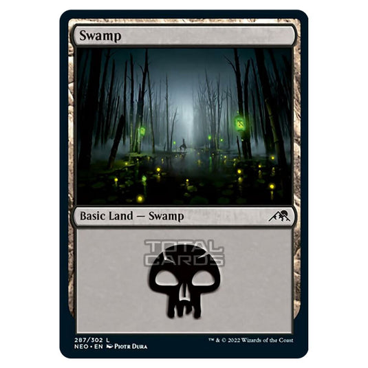 Magic The Gathering - Kamigawa - Neon Dynasty - Swamp - 287/302