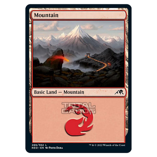 Magic The Gathering - Kamigawa - Neon Dynasty - Mountain - 289/302