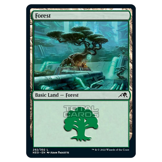 Magic The Gathering - Kamigawa - Neon Dynasty - Forest - 292/302