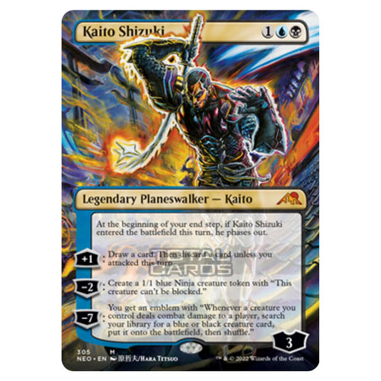 Magic The Gathering - Kamigawa - Neon Dynasty - Kaito Shizuki - 305/302