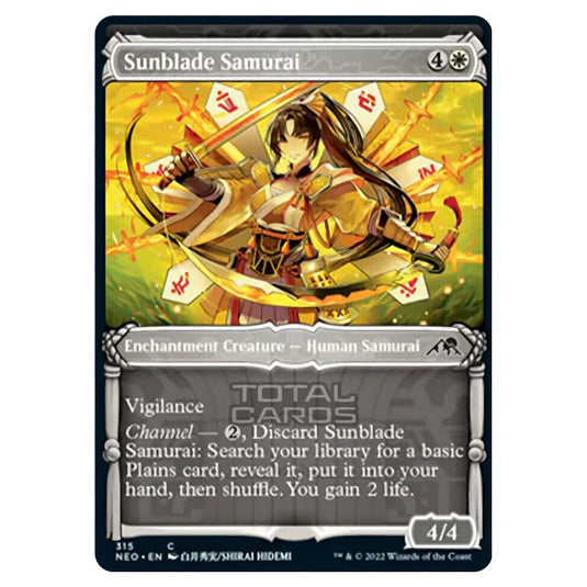 Magic The Gathering - Kamigawa - Neon Dynasty - Sunblade Samurai - 315/302