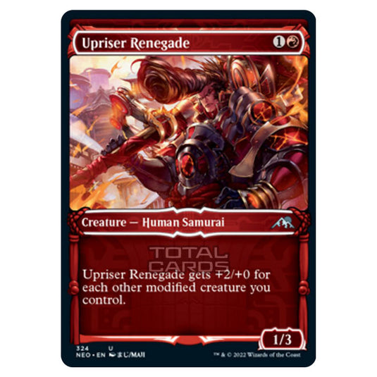 Magic The Gathering - Kamigawa - Neon Dynasty - Upriser Renegade - 324/302