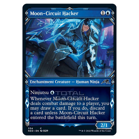 Magic The Gathering - Kamigawa - Neon Dynasty - Moon-Circuit Hacker - 334/302