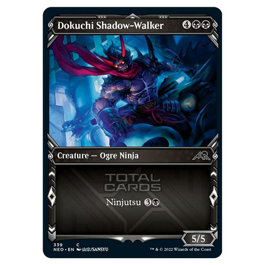 Magic The Gathering - Kamigawa - Neon Dynasty - Dokuchi Shadow-Walker - 339/302