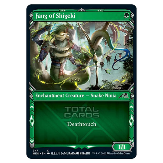 Magic The Gathering - Kamigawa - Neon Dynasty - Fang of Shigeki - 347/302