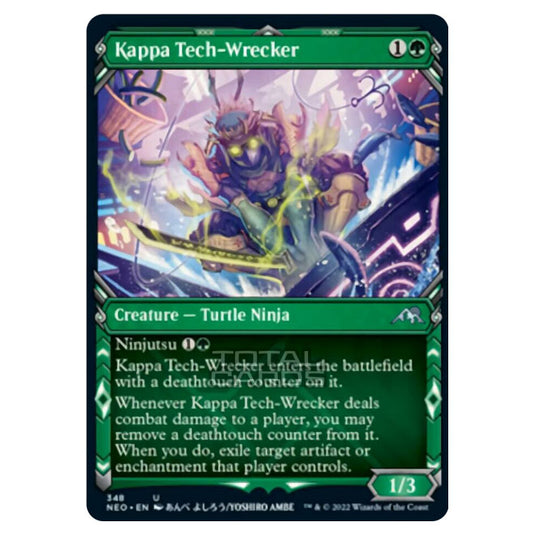 Magic The Gathering - Kamigawa - Neon Dynasty - Kappa Tech-Wrecker - 348/302