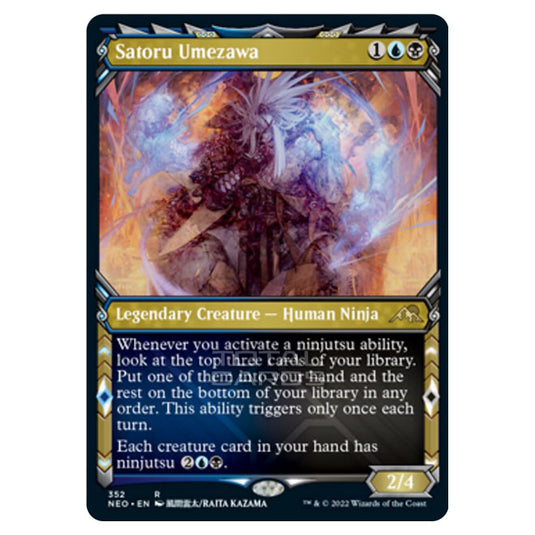 Magic The Gathering - Kamigawa - Neon Dynasty - Satoru Umezawa - 352/302