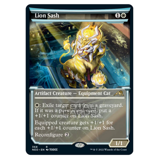 Magic The Gathering - Kamigawa - Neon Dynasty - Lion Sash - 368/302