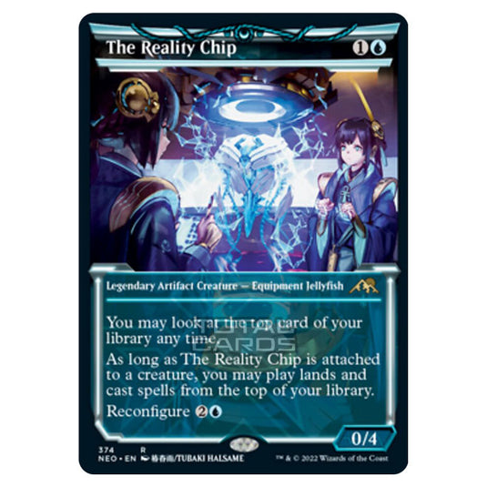 Magic The Gathering - Kamigawa - Neon Dynasty - The Reality Chip - 374 Magic The Gathering - Kamigawa - Neon Dynasty - The Reality Chip - 374