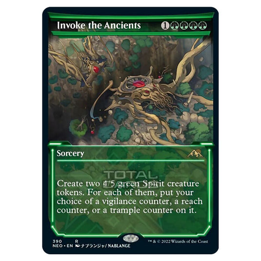 Magic The Gathering - Kamigawa - Neon Dynasty - Invoke the Ancients - 390/302