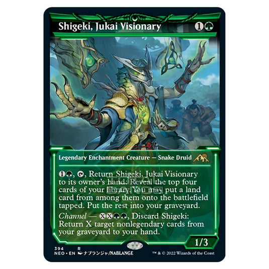 Magic The Gathering - Kamigawa - Neon Dynasty - Shigeki, Jukai Visionary - 394/302