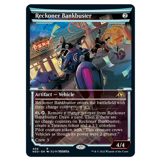 Magic The Gathering - Kamigawa - Neon Dynasty - Reckoner Bankbuster - 404/302