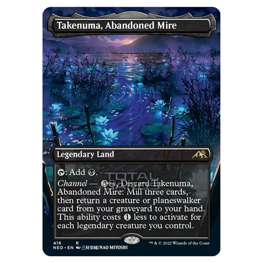 Magic The Gathering - Kamigawa - Neon Dynasty - Takenuma, Abandoned Mire - 416/302